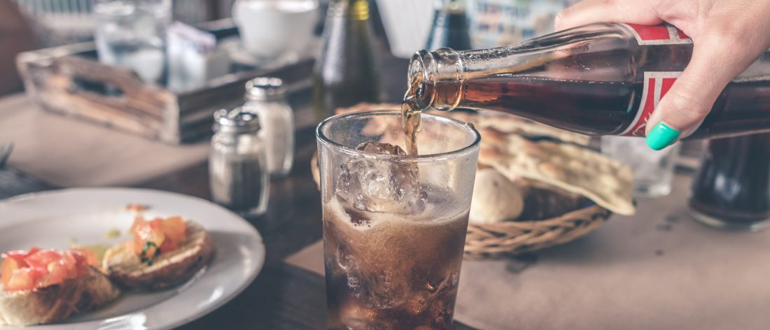 Soda has a lot of fructose in it