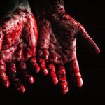 Bloody hands